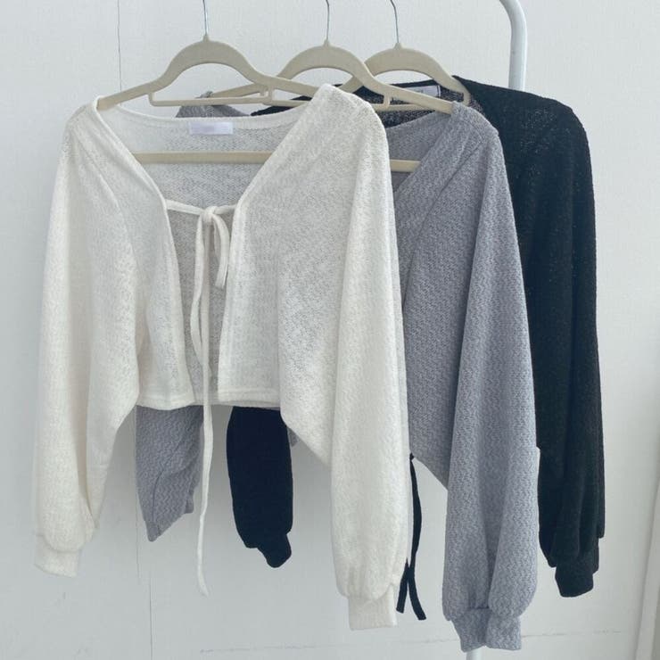 ショート丈 カーディガン サマーカーディガン | Belle Cie | 詳細画像13 