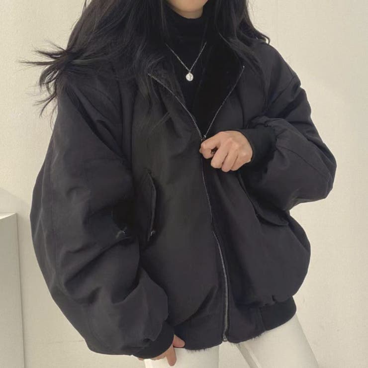 ボアジャケット ブルゾン ジャケット[品番：AMVW0000655]｜Belle