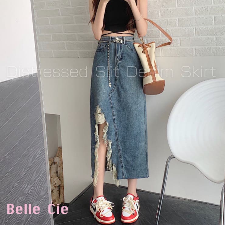 デニム スカート デニムスカート | Belle Cie | 詳細画像1 