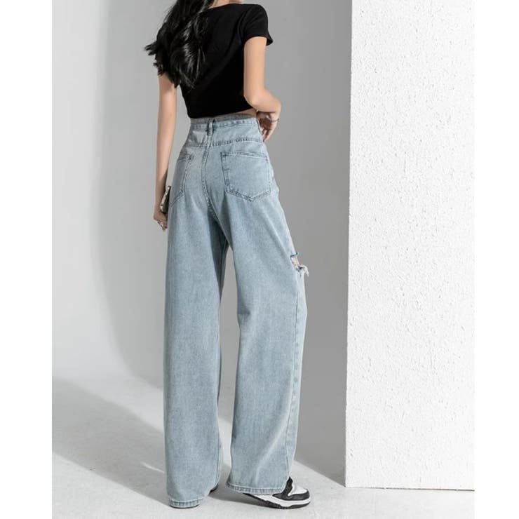 デニム デニムロングパンツ ロング | Belle Cie | 詳細画像9 