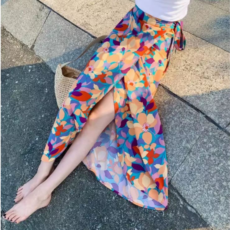 CC | 巻きスカート レディース リゾート | Belle Cie