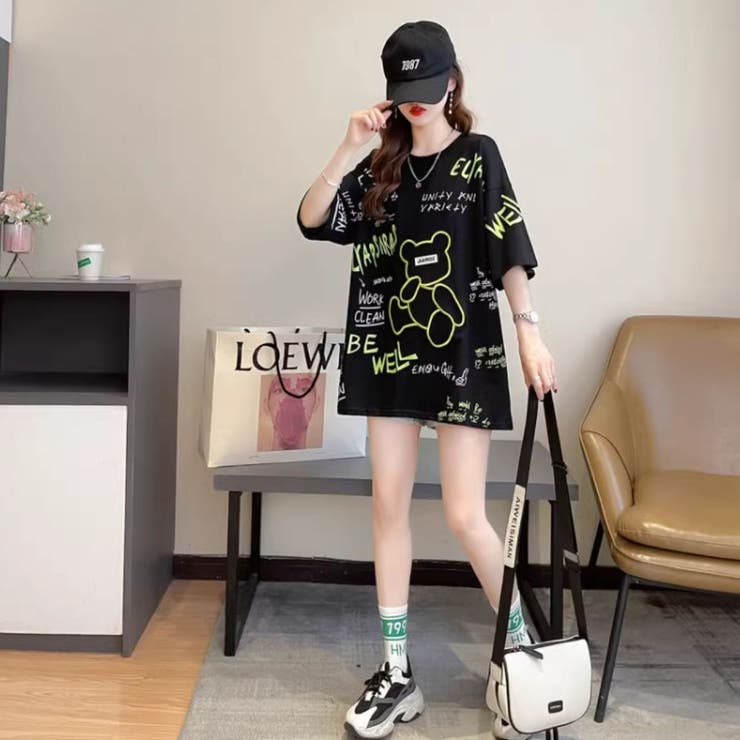 Tシャツ 半袖 半端袖 | Belle Cie | 詳細画像14 