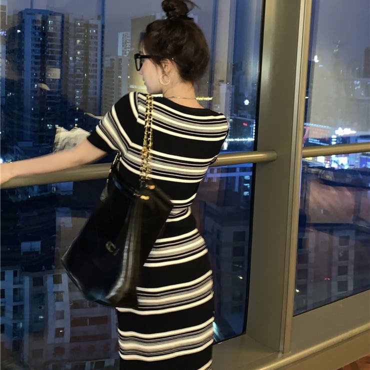 ワンピース ミディ丈 半袖 | Belle Cie | 詳細画像14 