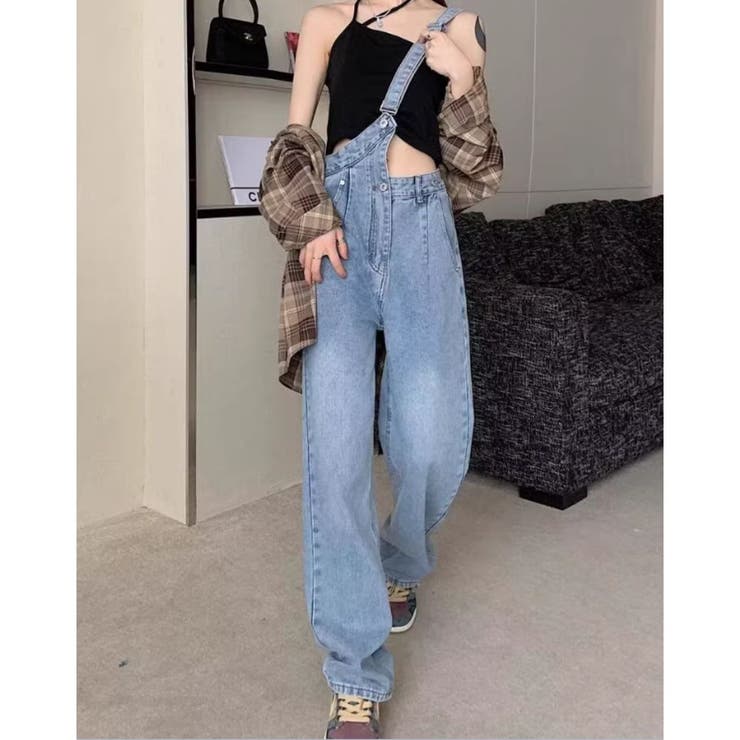 デニムパンツ ワイドパンツ ストレート | Belle Cie | 詳細画像5 