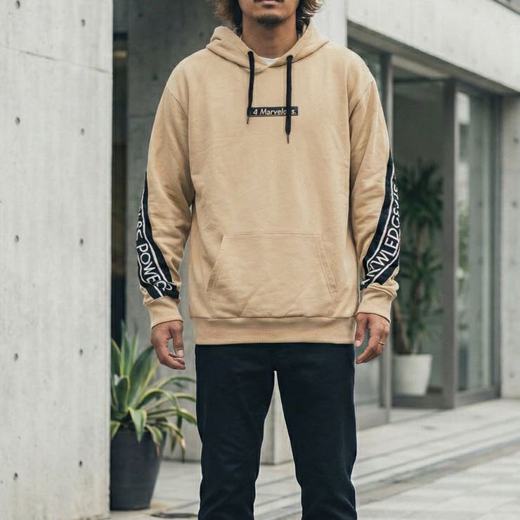 パーカー メンズ ボックスロゴ | At Marvelous | 詳細画像8 