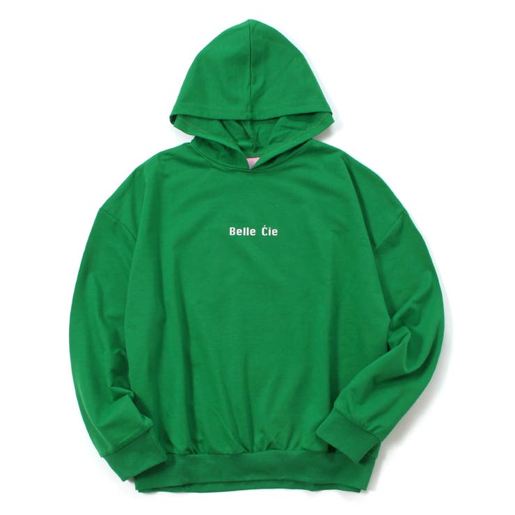 グリーン | 20色 パーカー レディース | Belle Cie