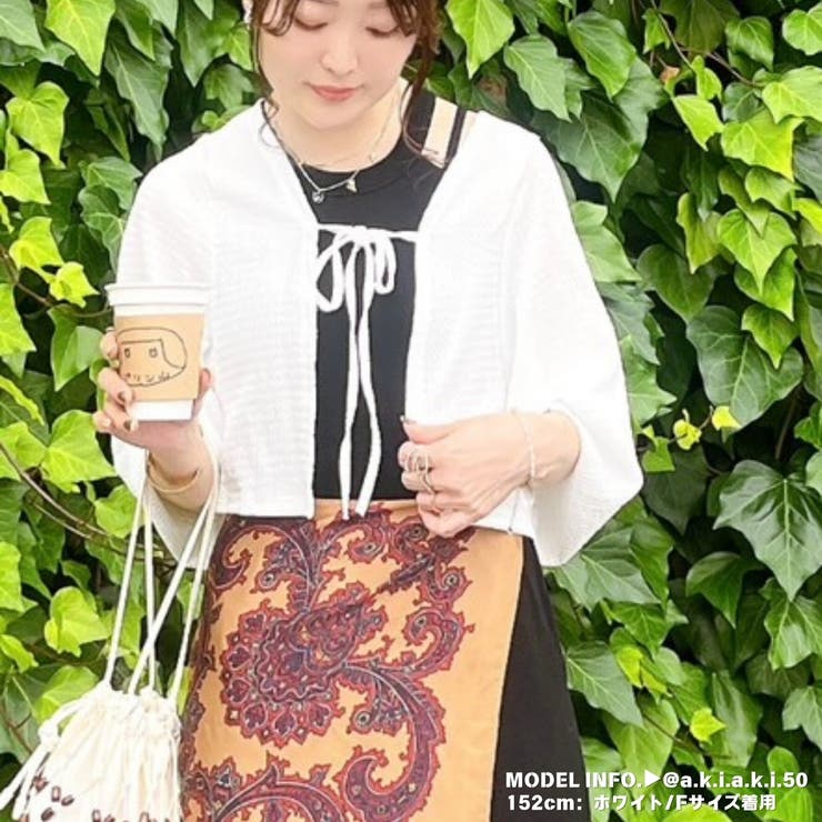 ショート丈 カーディガン サマーカーディガン | Belle Cie | 詳細画像15 