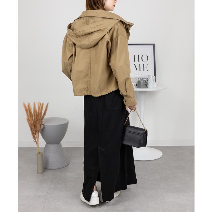 チノツイルマウンテンパーカー ミリタリージャケット ブルゾン | atONE | 詳細画像53 