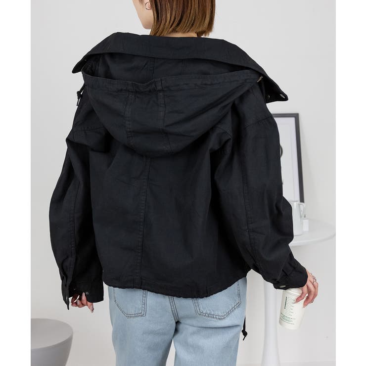 チノツイルマウンテンパーカー ミリタリージャケット ブルゾン | atONE | 詳細画像57 