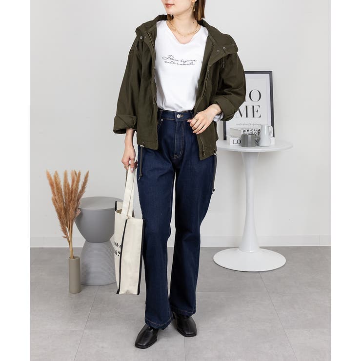 チノツイルマウンテンパーカー ミリタリージャケット ブルゾン | atONE | 詳細画像65 