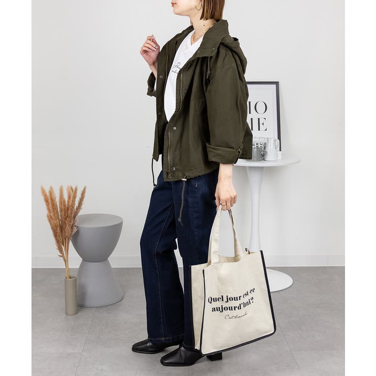 チノツイルマウンテンパーカー ミリタリージャケット ブルゾン | atONE | 詳細画像66 