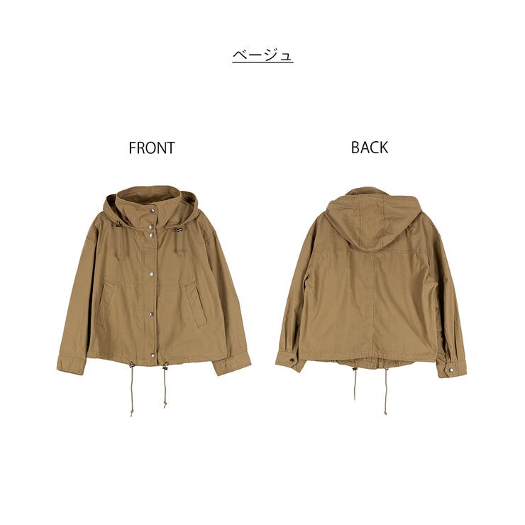 チノツイルマウンテンパーカー ミリタリージャケット ブルゾン | atONE | 詳細画像69 