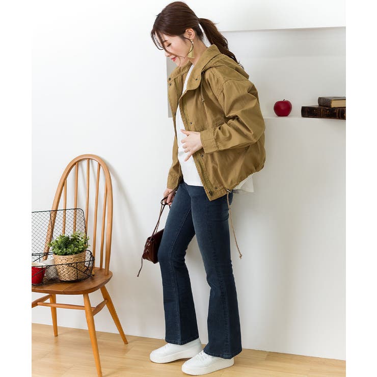 チノツイルマウンテンパーカー ミリタリージャケット ブルゾン | atONE | 詳細画像18 