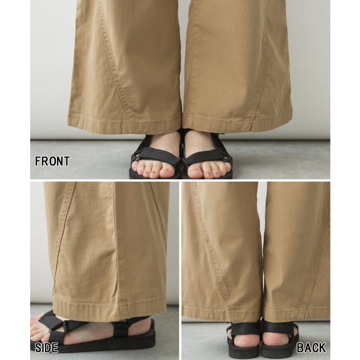 ワイドパンツ バギーパンツ カーゴパンツ | atONE | 詳細画像37 