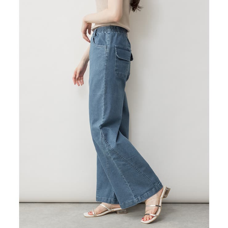 ワイドパンツ バギーパンツ カーゴパンツ | atONE | 詳細画像20 