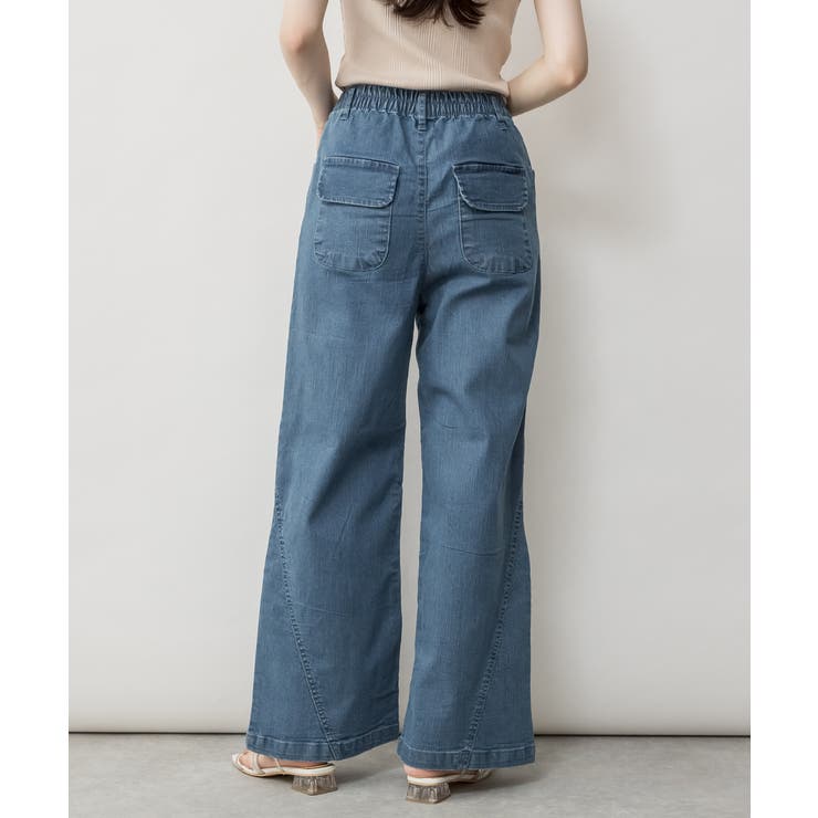 ワイドパンツ バギーパンツ カーゴパンツ | atONE | 詳細画像21 