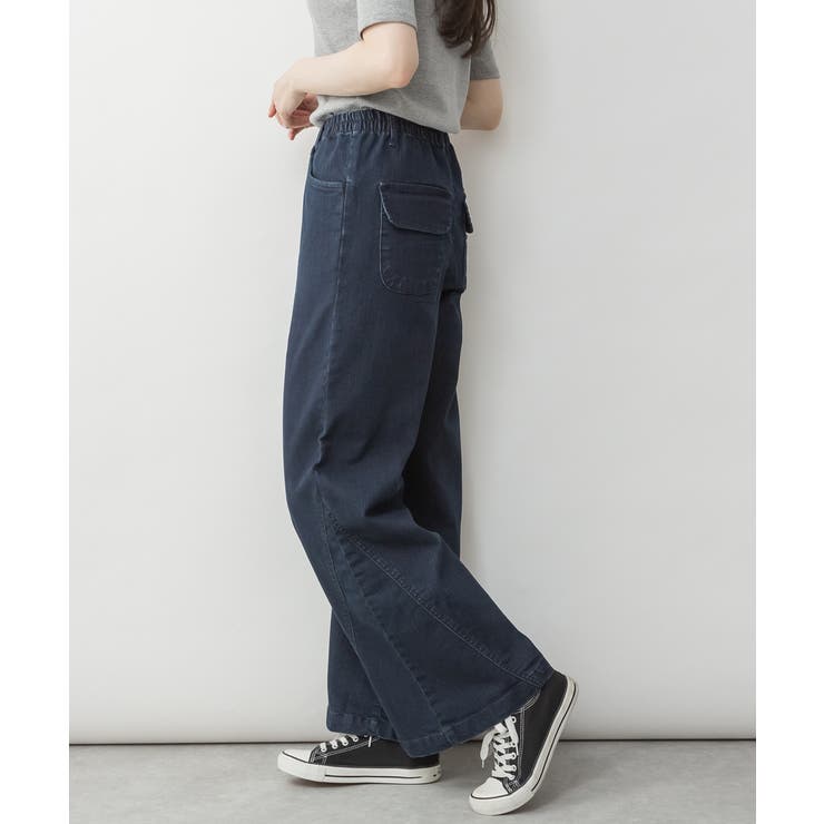 ワイドパンツ バギーパンツ カーゴパンツ | atONE | 詳細画像26 