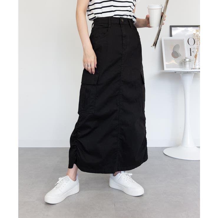 ツイルカーゴスカート | atONE | 詳細画像24 