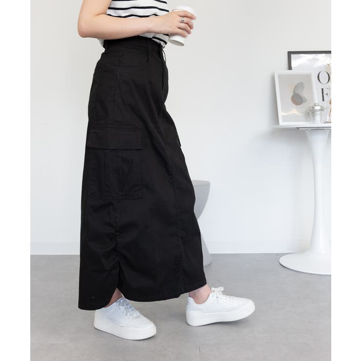 ツイルカーゴスカート | atONE | 詳細画像25 