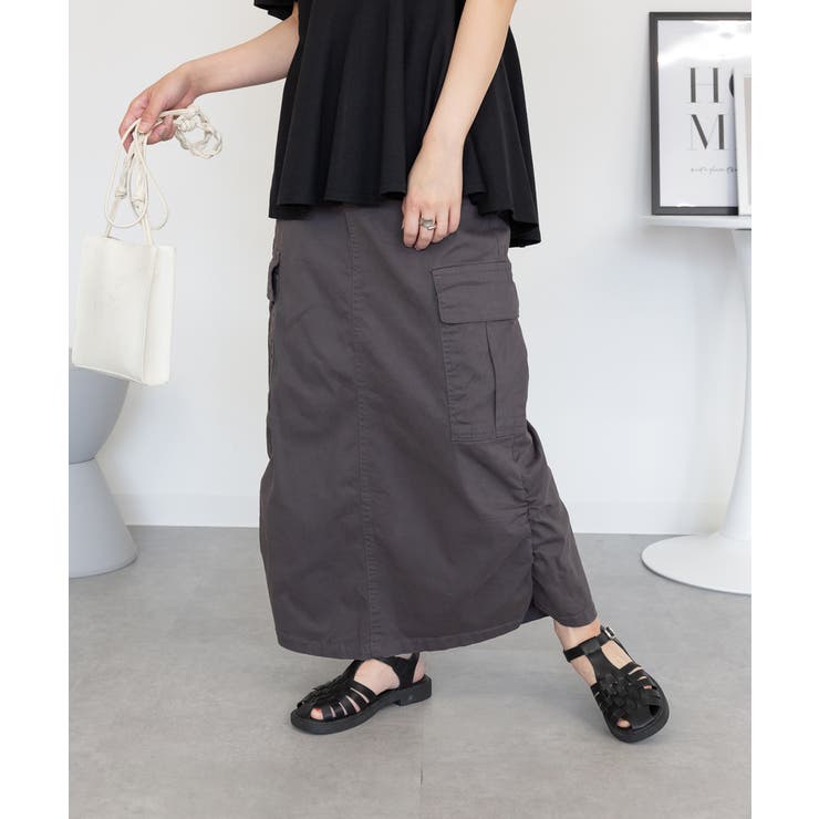 ツイルカーゴスカート | atONE | 詳細画像33 