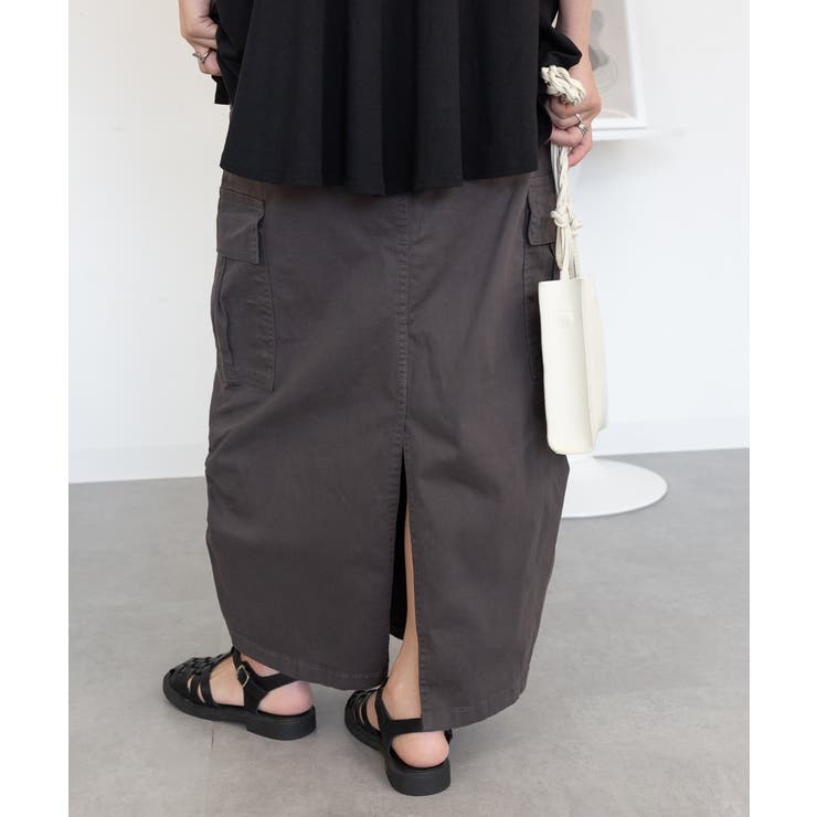 ツイルカーゴスカート | atONE | 詳細画像36 