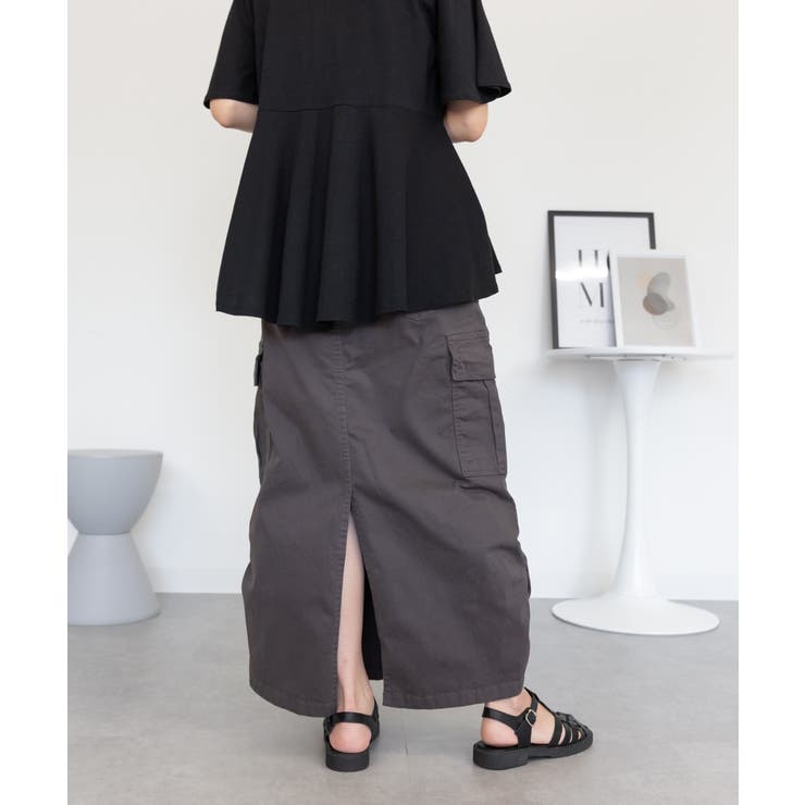 ツイルカーゴスカート | atONE | 詳細画像37 