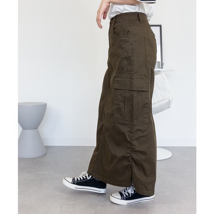 ツイルカーゴスカート | atONE | 詳細画像45 