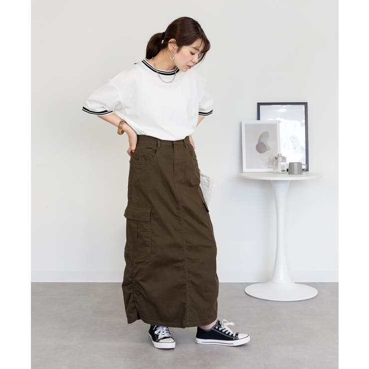 ツイルカーゴスカート | atONE | 詳細画像48 
