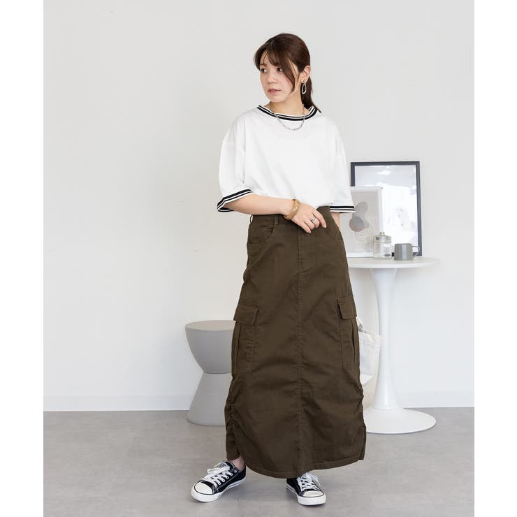 ツイルカーゴスカート | atONE | 詳細画像49 