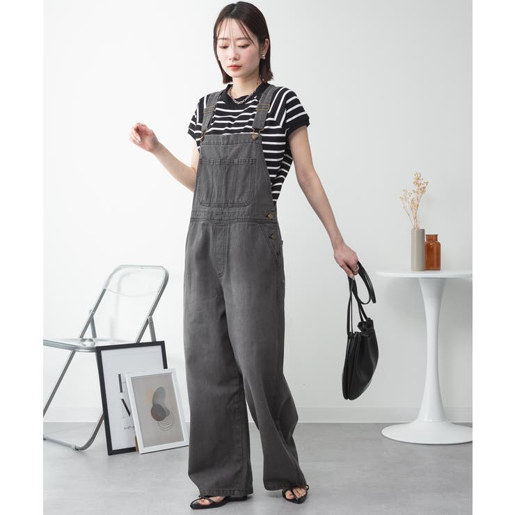 大人カジュアルデニムサロペット | atONE | 詳細画像21 