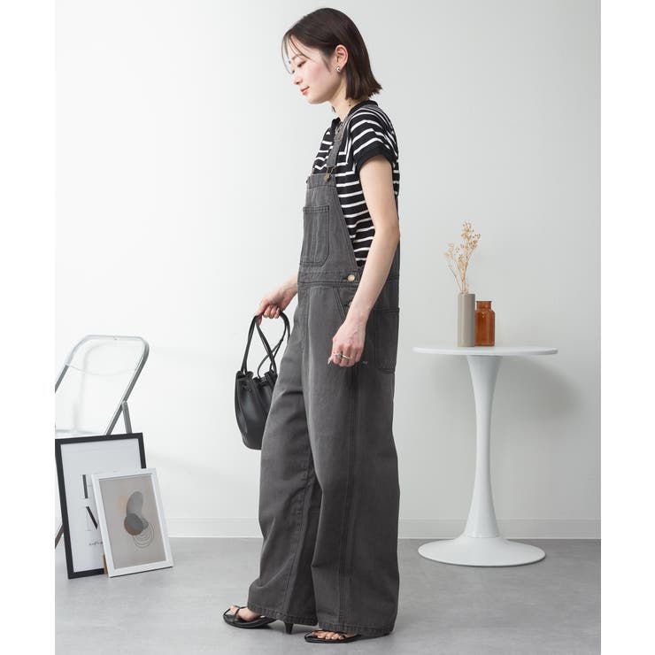 大人カジュアルデニムサロペット | atONE | 詳細画像22 