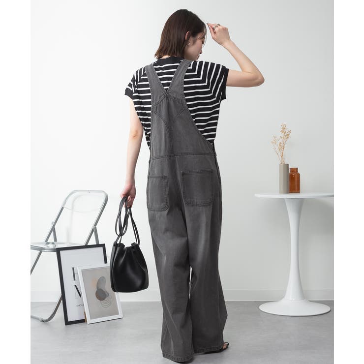 大人カジュアルデニムサロペット | atONE | 詳細画像47 