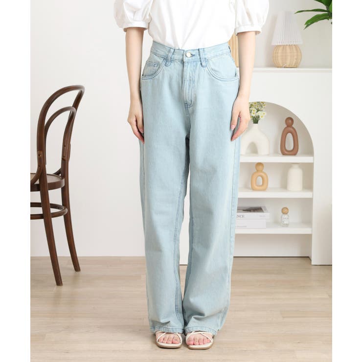 スリムストレートデニムパンツ | atONE | 詳細画像18 