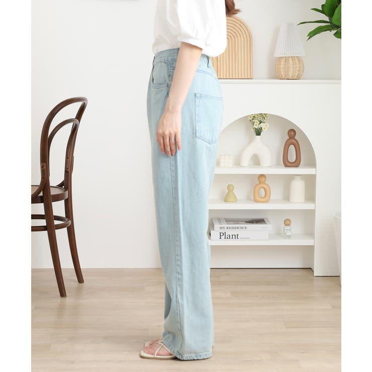 スリムストレートデニムパンツ | atONE | 詳細画像19 