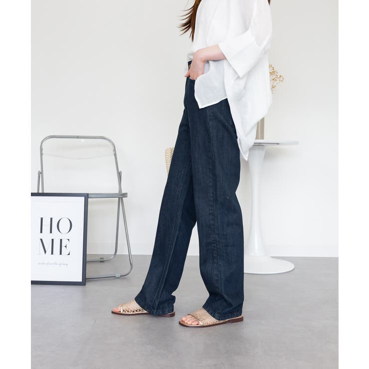 スリムストレートデニムパンツ | atONE | 詳細画像32 