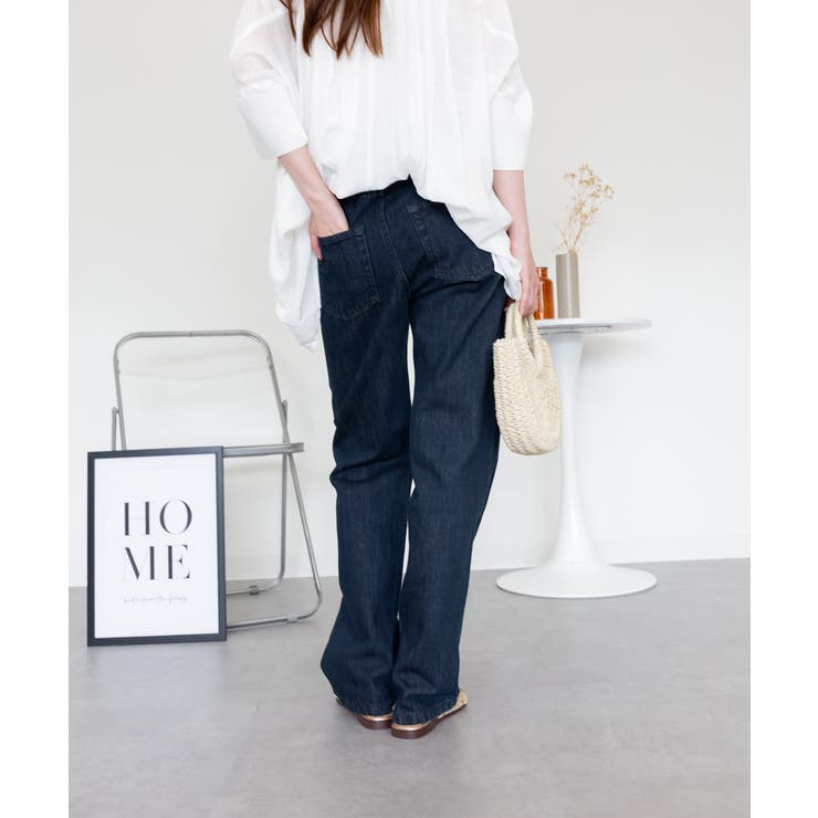 スリムストレートデニムパンツ | atONE | 詳細画像33 