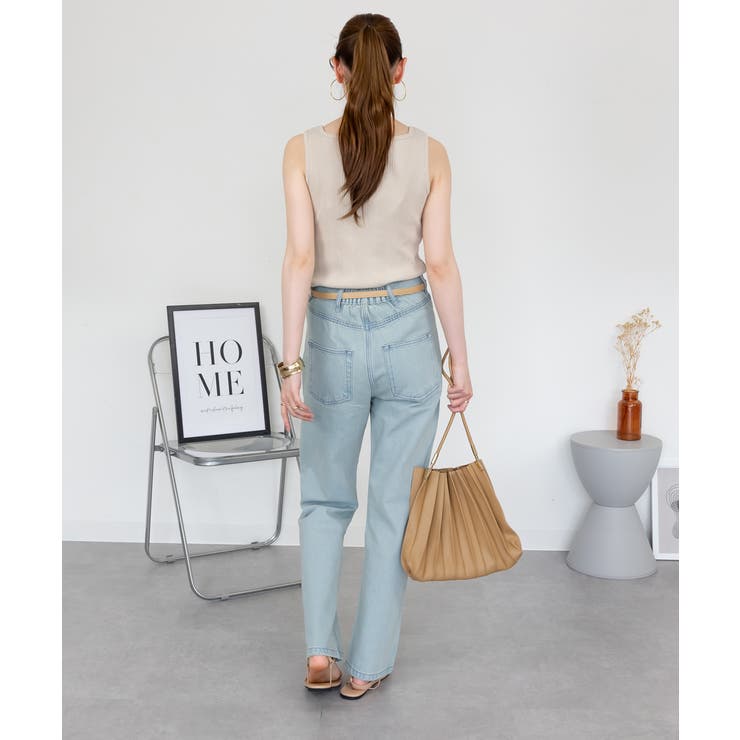 スリムストレートデニムパンツ | atONE | 詳細画像49 