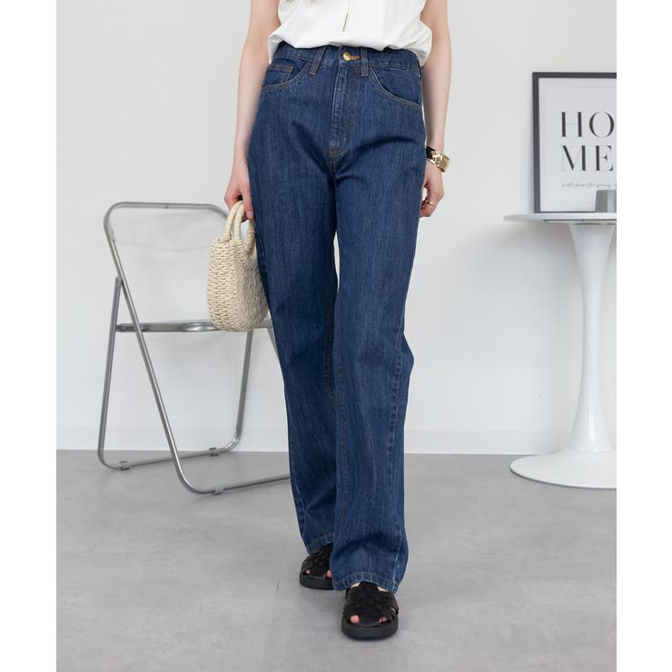 スリムストレートデニムパンツ | atONE | 詳細画像50 