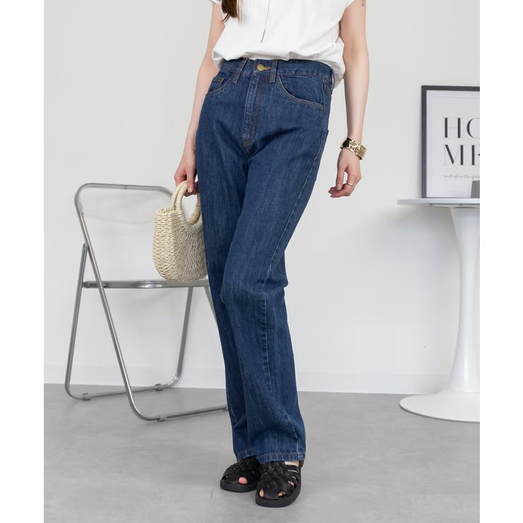 スリムストレートデニムパンツ | atONE | 詳細画像52 