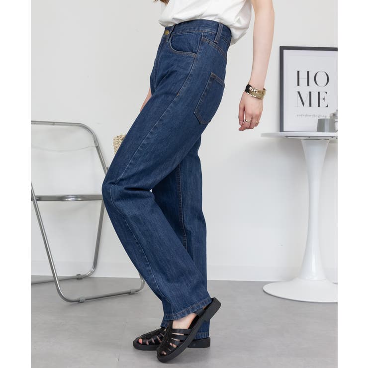 スリムストレートデニムパンツ | atONE | 詳細画像53 