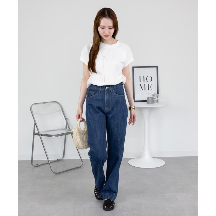 スリムストレートデニムパンツ | atONE | 詳細画像55 