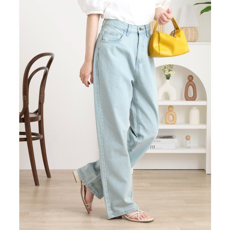 スリムストレートデニムパンツ | atONE | 詳細画像6 