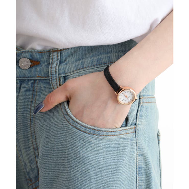 コットンデニムワイドパンツ | atONE | 詳細画像23 