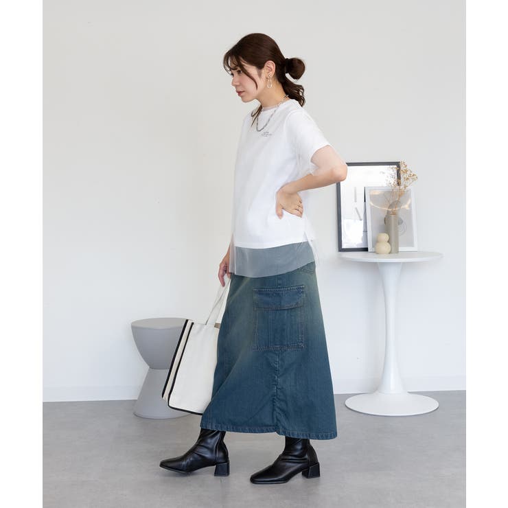 デニムカーゴスカート | atONE | 詳細画像59 