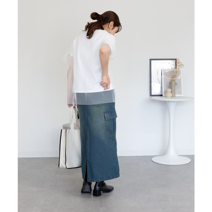 デニムカーゴスカート | atONE | 詳細画像60 