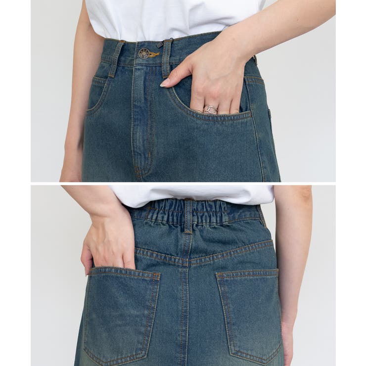 デニムカーゴスカート | atONE | 詳細画像63 