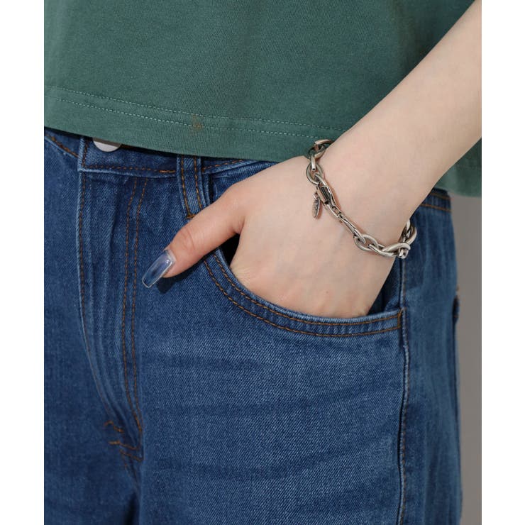 デニムダメージストレートパンツ | atONE | 詳細画像27 