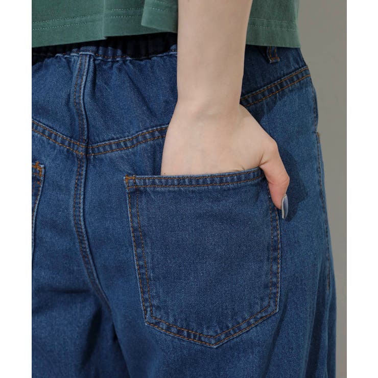 デニムダメージストレートパンツ | atONE | 詳細画像28 