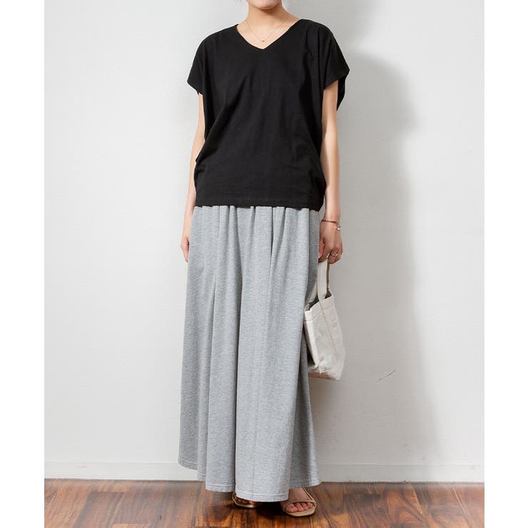 綿100％ コクーンドルマンカットソー | atONE | 詳細画像13 