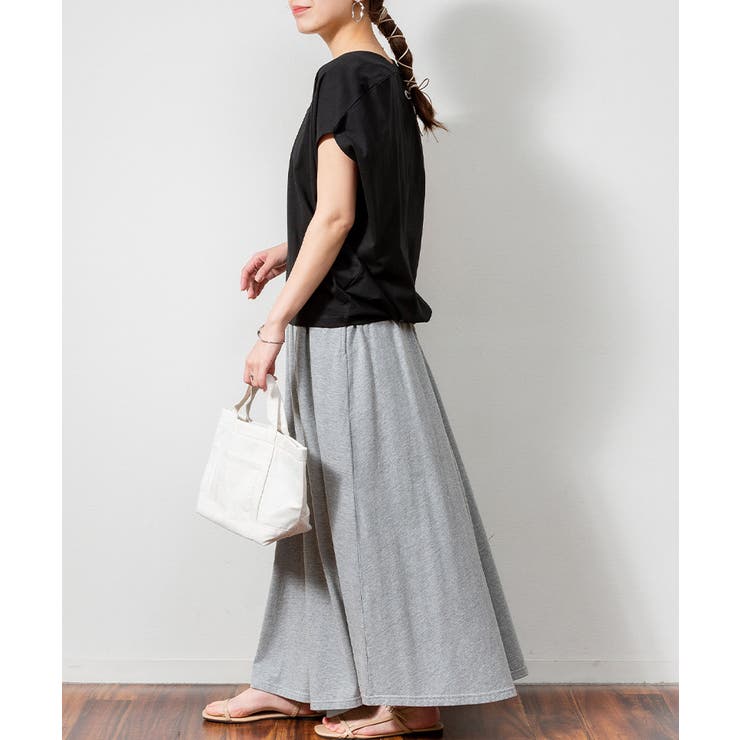 綿100％ コクーンドルマンカットソー | atONE | 詳細画像15 